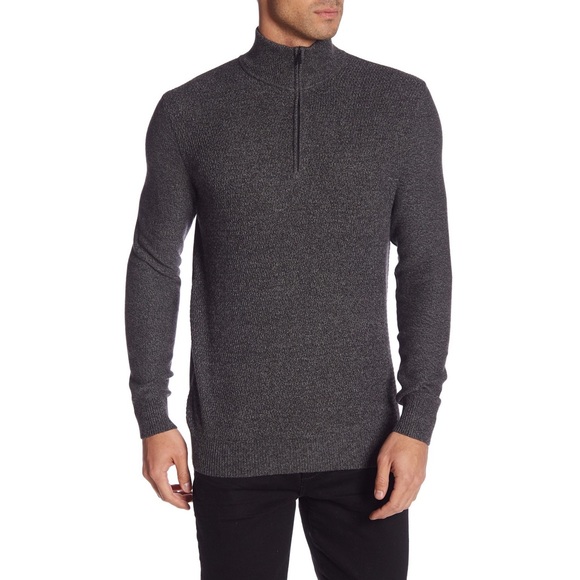 Calvin Klein Other - NWOT Calvin Klein Mock Neck Quarter Zip Sweater M